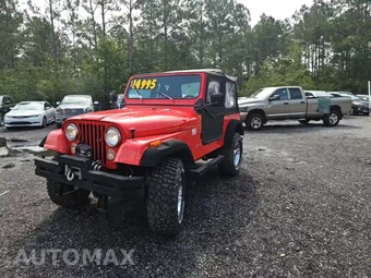 1986 Jeep CJ-7 - car from the USA, Manheim Buy-Now listing at AUTOMAX