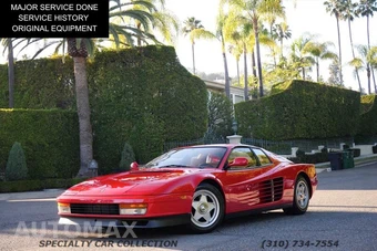 1988 Ferrari Testarossa - car from the USA, Manheim Buy-Now listing at AUTOMAX