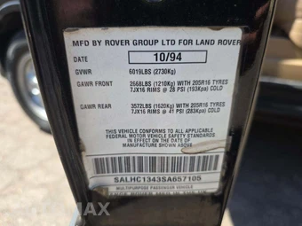 1995 Land Rover Range Rover County LWB – miniatura 5