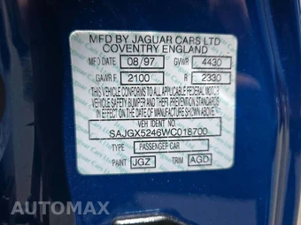 1998 Jaguar XK8 Coupe – miniatura 2