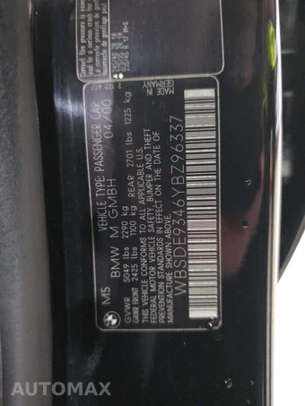 2000 BMW M5 Sedan – miniatura 5
