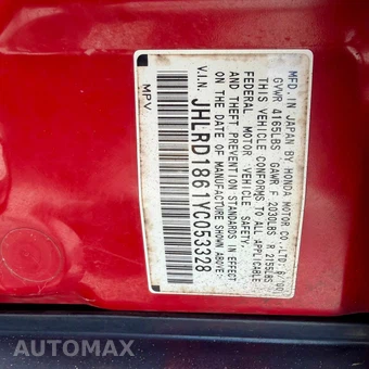 2000 Honda CR-V EX - miniatura 112