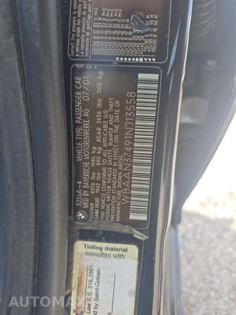 2001 BMW 3 Series Sedan 325xi – miniatura 5