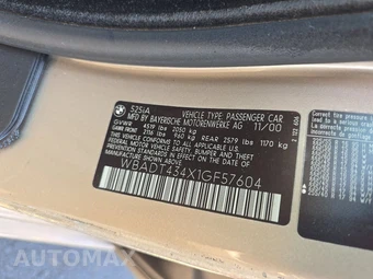 2001 BMW 5 Series Sedan 525i - miniatura 15