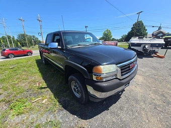 2001 GMC Sierra 2500HD SLE/SLT Crew Cab Medium Bed – miniatura 4
