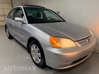 2001 Honda Civic Sedan EX w/Side Airbags - car from the USA, Manheim Buy-Now listing at AUTOMAX