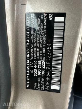 2001 Mercedes-Benz C 320 – miniatura 35