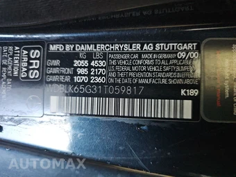 2001 Mercedes-Benz CLK 320 Convertible – miniatura 15
