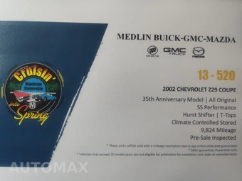 2002 Chevrolet Camaro Z28 Coupe - miniatura 17