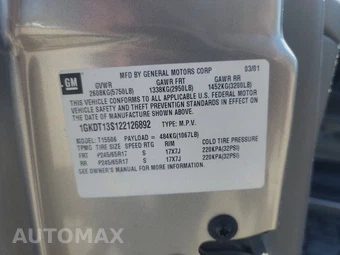 2002 GMC Envoy SLE – miniatura 14