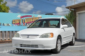2002 Honda Civic Sedan EX - miniatura 2