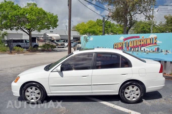 2002 Honda Civic Sedan EX - miniatura 9