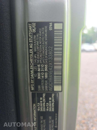 2002 Mercedes-Benz G-Class – miniatura 5