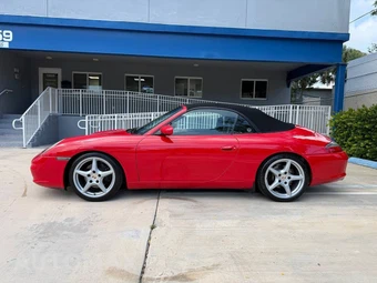 2002 Porsche 911 Cabriolet Carrera - miniatura 3