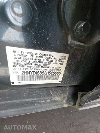 2003 Acura MDX Touring w/Navigation System – miniatura 14