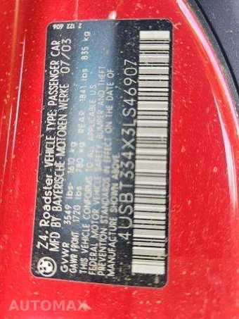 2003 BMW Z4 Roadster 2.5i – miniatura 6