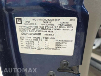 2003 Chevrolet TrailBlazer LS – miniatura 5