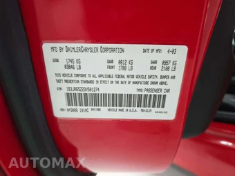 2003 Dodge Viper SRT10 – miniatura 5