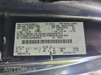 2003 Ford Super Duty E-350 Recreational Van 138.0" WB - miniatura 13