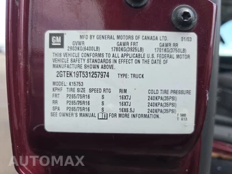 2003 GMC Sierra 1500 SLE Extended Cab Medium Bed 1SC w/Rear Doors – miniatura 14