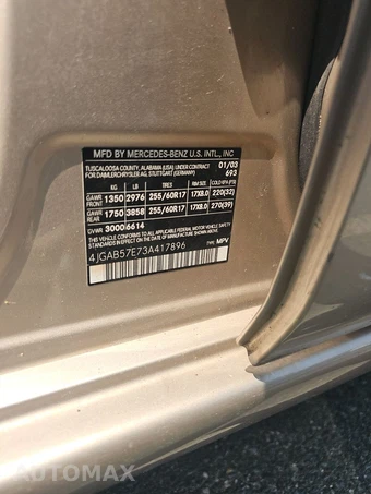 2003 Mercedes-Benz ML 350 - miniatura 14