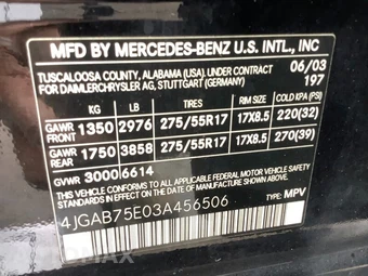2003 Mercedes-Benz ML 500 – miniatura 21