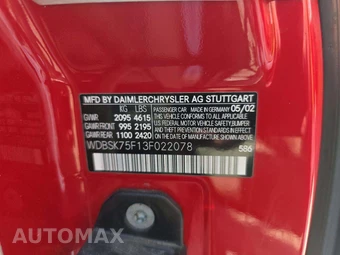 2003 Mercedes-Benz SL 500 – miniatura 5