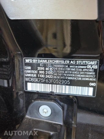 2003 Mercedes-Benz SL 500 – miniatura 13