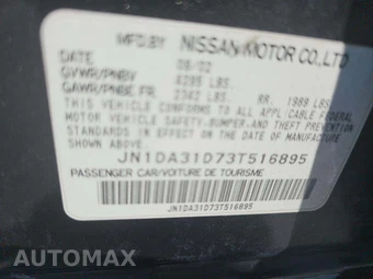 2003 Nissan Maxima GXE – miniatura 5