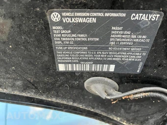 2003 Volkswagen Passat GLS – miniatura 43