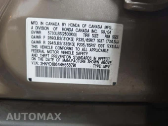 2004 Acura MDX Touring – miniatura 2