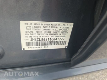2004 Acura TSX – miniatura 14