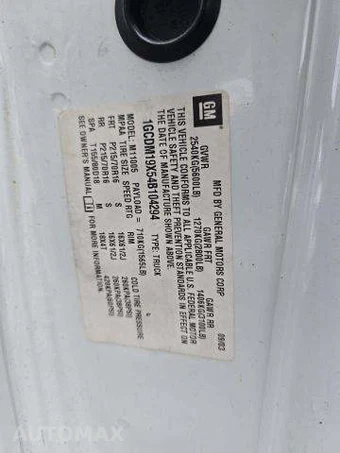 2004 Chevrolet Astro Cargo Van 1SA 111.2" WB - miniatura 5