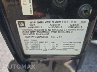 2004 Chevrolet Avalanche 1500 Z66 Crew Cab Short Bed 1SN - miniatura 5
