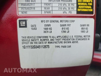 2004 Chevrolet Corvette Convertible - miniatura 5