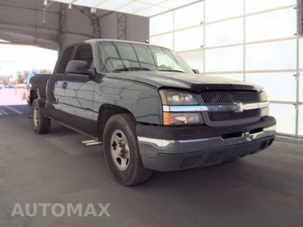 2004 Chevrolet Silverado 1500 WT Extended Cab Medium Bed 1SW w/Rear Doors – miniatura 3