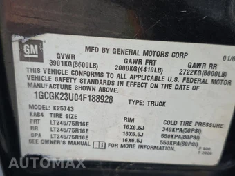 2004 Chevrolet Silverado 2500 LT Crew Cab Medium Bed 1SC - miniatura 21