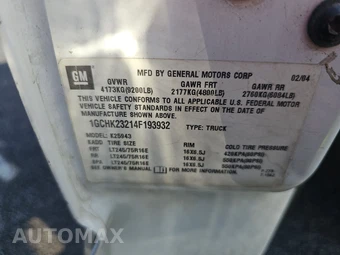 2004 Chevrolet Silverado 2500HD LT Crew Cab Long Bed 1SC - miniatura 14