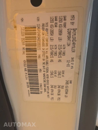 2004 Dodge Grand Caravan SE Minivan 119.3" WB – miniatura 15