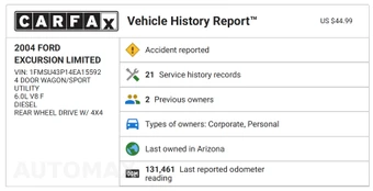 2004 Ford Excursion Limited - miniatura 85