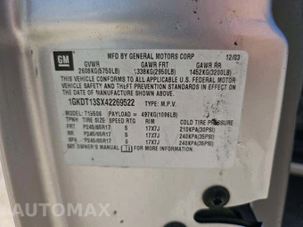 2004 GMC Envoy SLE – miniatura 5