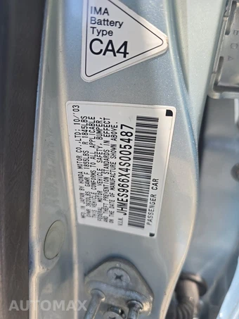 2004 Honda Civic Hybrid Sedan - miniatura 14