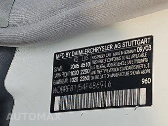 2004 Mercedes-Benz C 240 4MATIC Sedan – miniatura 14