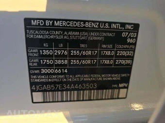 2004 Mercedes-Benz ML 350 – miniatura 5