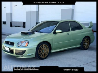 2004 Subaru Impreza WRX STi Sedan (Gold Wheels) - car from the USA, Manheim Buy-Now listing at AUTOMAX