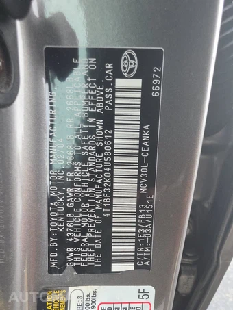 2004 Toyota Camry XLE - miniatura 14
