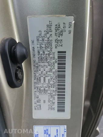 2004 Toyota Sienna LE 119.3" WB – miniatura 14