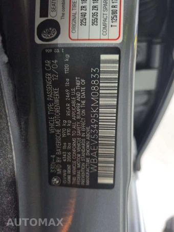 2005 BMW 3 Series Sedan 330i - miniatura 5