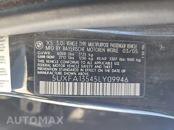 2005 BMW X5 Sports Activity Vehicle 3.0i - miniatura 14