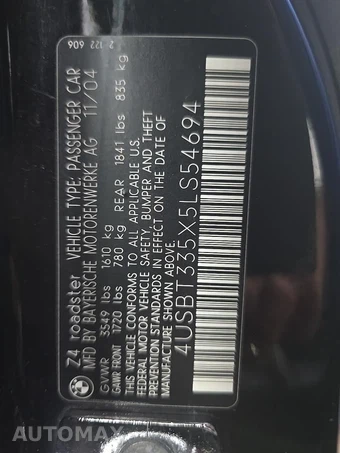 2005 BMW Z4 Roadster 2.5i - miniatura 17